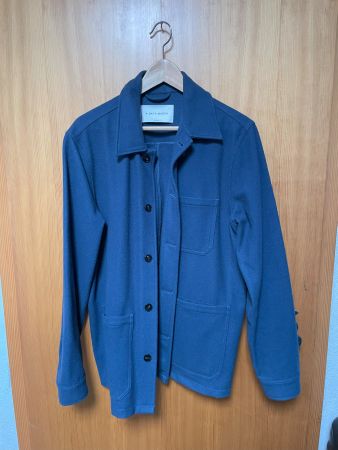 A Day´s March - Wool Overshirt - (M) Blue
