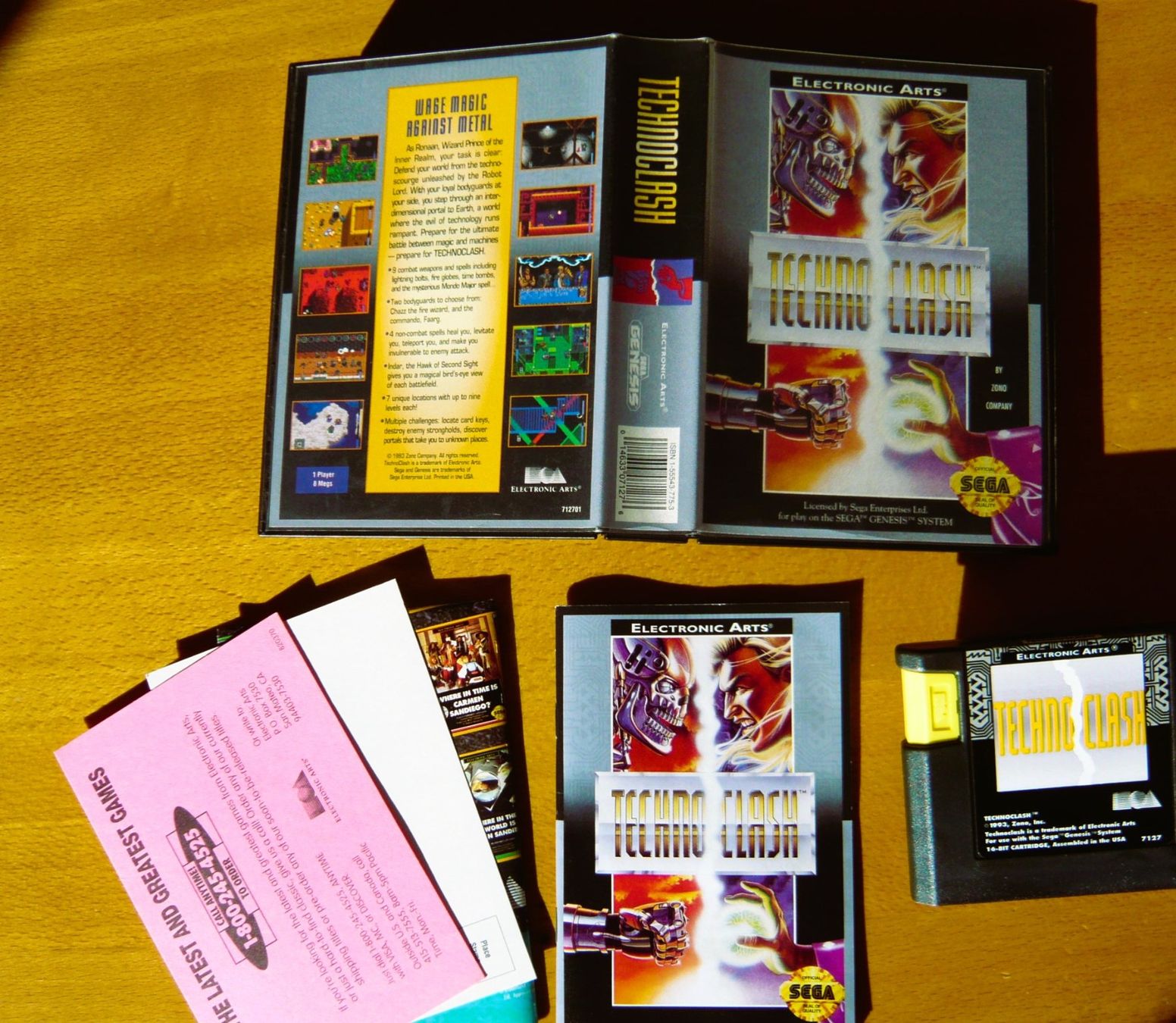 Sega Giochi: Mega Drive : Techno Clash – Usato da Onex venduto da Jaguar1986 1