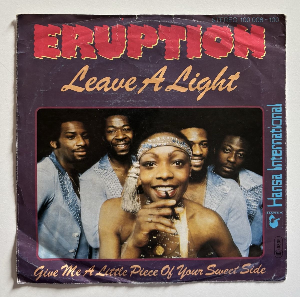 Dischi in vinile: Eruption - Leave A Light - 45 VG+/VG+ – Usato da Neuchâtel venduto da Deivid2 3
