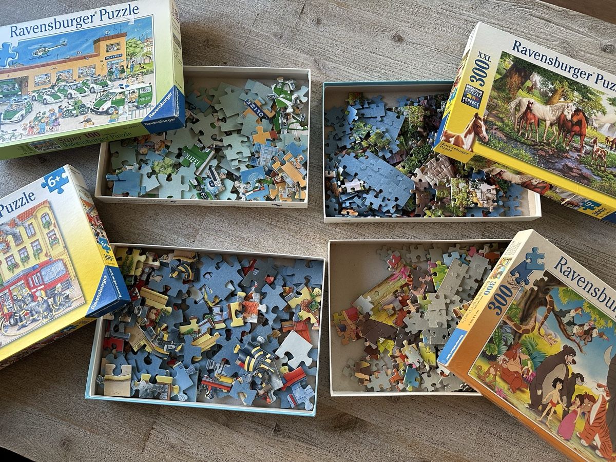 Ravensburger Puzzle: Puzzle Ravensburger 4 Stück – Usato da Bassersdorf venduto da Tscheni3 1