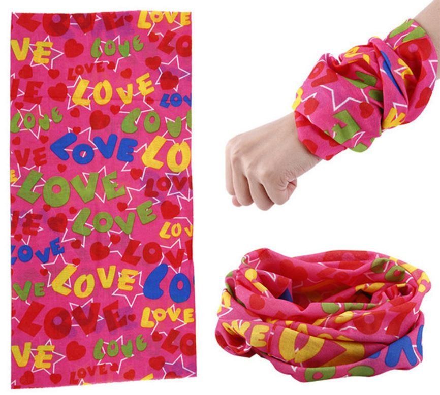 Foulard & Sciarpe: Bandana snood - Love – Nuovo e nell'imballaggio originale da Roche VD venduto da Octave75