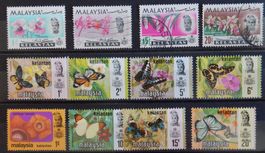 Malaysia KELANTAN Lot mit schönen Werten