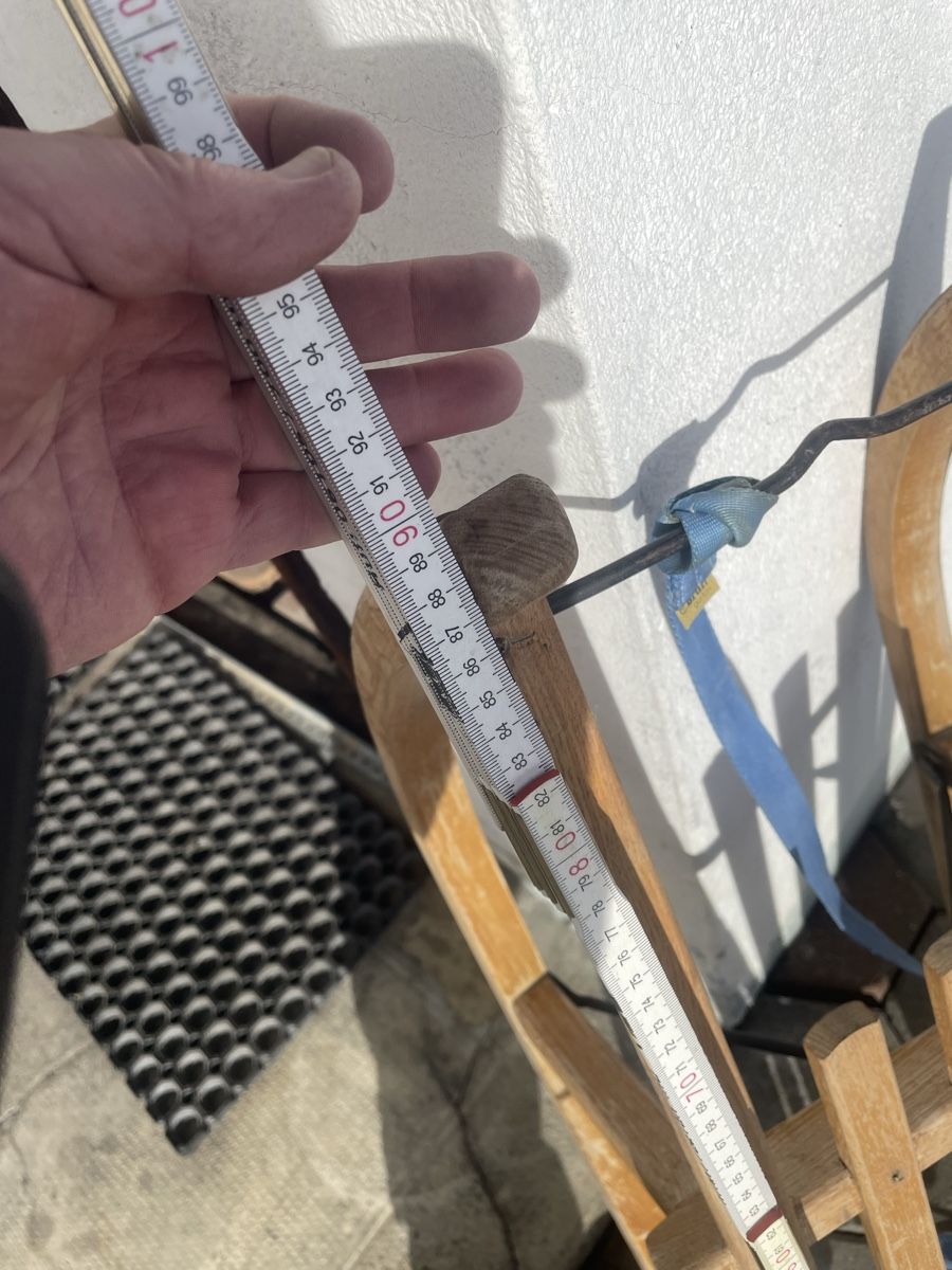 Davos Slitta: Davoser-Holzschlitten ,90 cm – Usato da Matten(St.Stephan) venduto da hjkl000 1