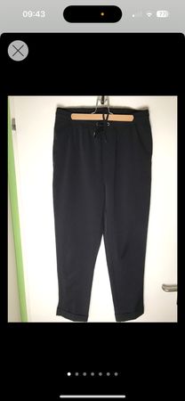 Elegante Hose ZARA dunkelblau Grösse M