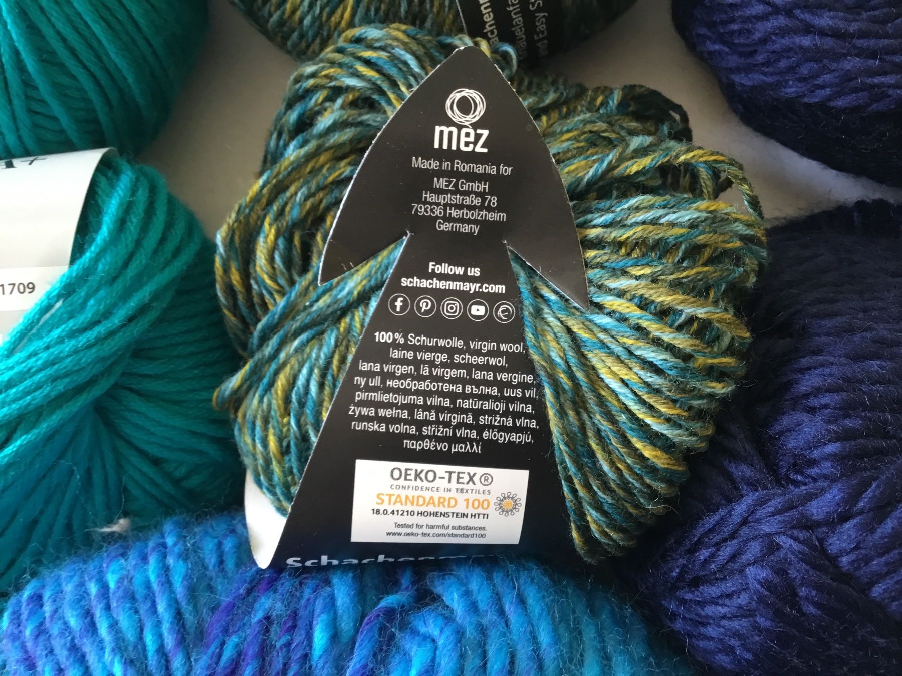 Laine: Wollepaket 860 gr. – Neuf (Voir description) à Diessenhofen par quinto9 2