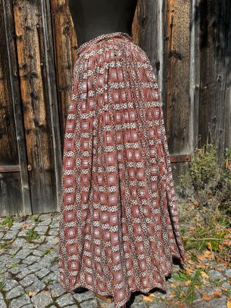 Antike Kleidung: antiker Rock Damen um 1850, Rarität!