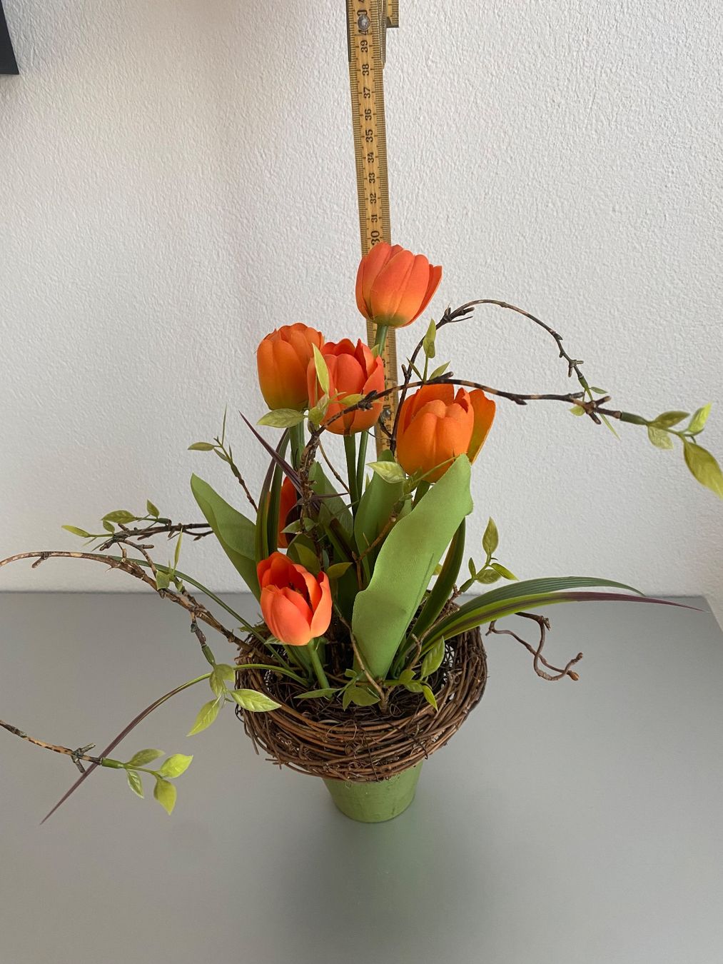 Tutte le decorazioni: Frühlingsdeko mit Tulpen - orange – Usato da Gerolfingen venduto da Regenbogen88 3