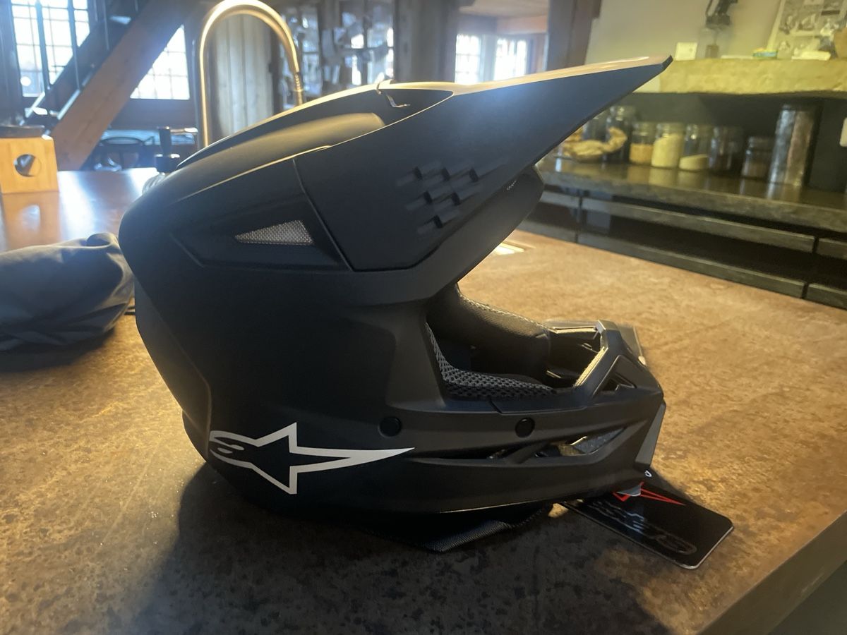 Alpinestars Caschi & visiere: Alpinestars Helm Gr. YL 52-53 cm – Nuovo e nell'imballaggio originale da Oey venduto da Noahlito22 2