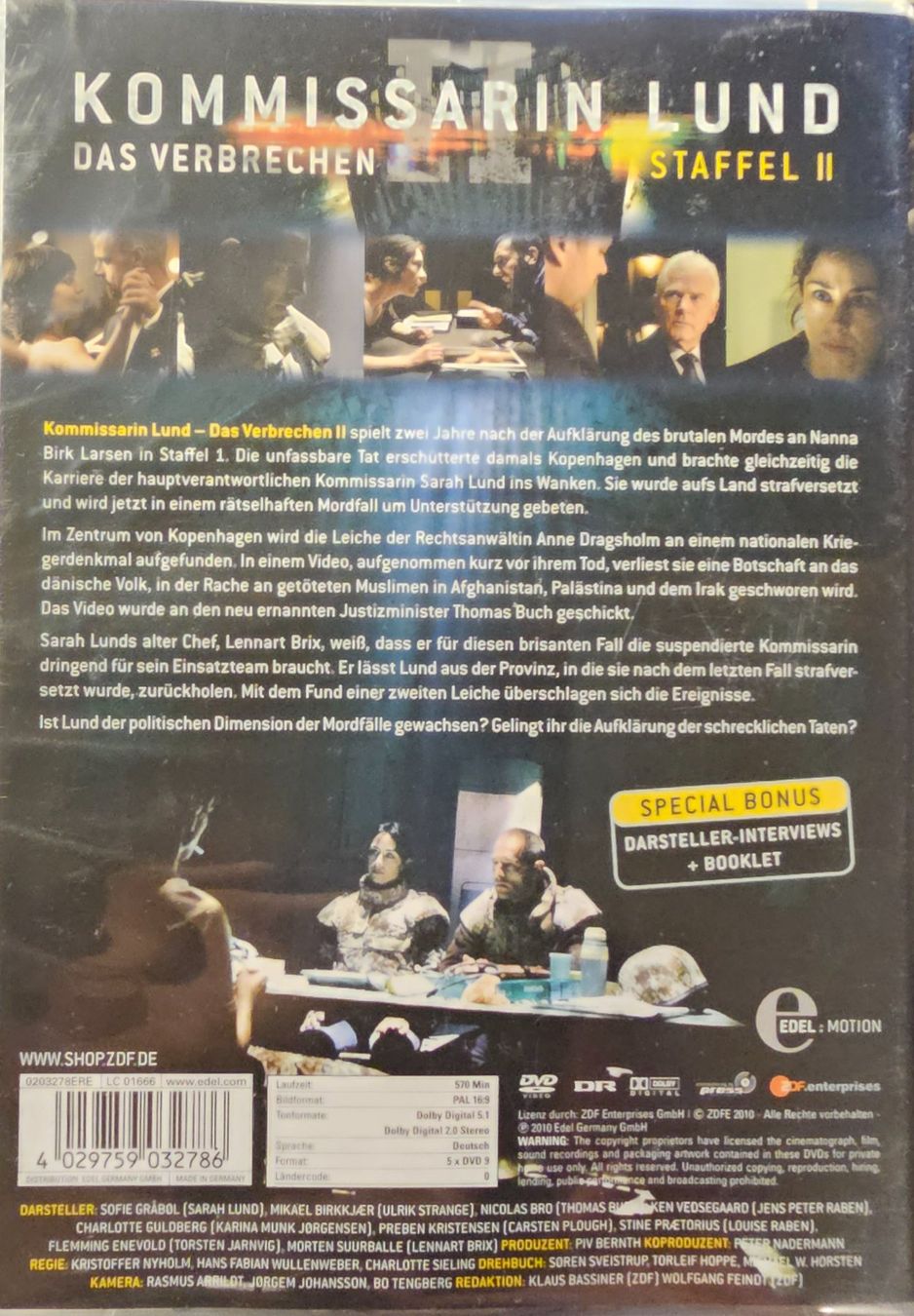 Tous les DVDs: Kommissarin Lund - Staffel 2 – D'occasion à Wahlen b. Laufen par Cg10 1
