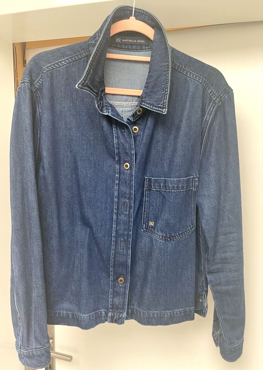 Blusen: Jeans-Bluse/Hemd Raffaello Rossi, Gr. 40 – Neu (gemäss Beschreibung) aus Baar von mugi5813