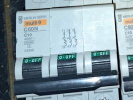 Merlin Gerin Multi9 LS-Schalter C10/C60N