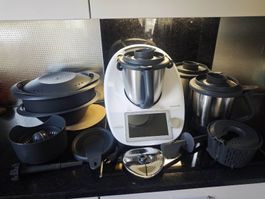 Thermomix TM6 grosses Zubehör Set top Zustand