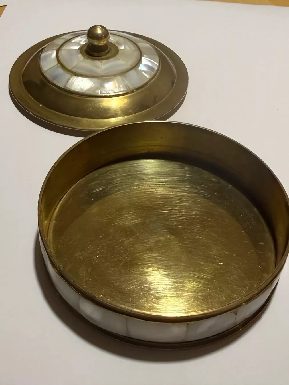 Alle Dekorationen: schmuck messing dose mit pearl . – Gebraucht aus Muttenz von stu_8t9d 1
