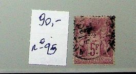 FRANCE  TIMBRE OBLITÉRÉ No 95 COTE 90 EUROS - T140