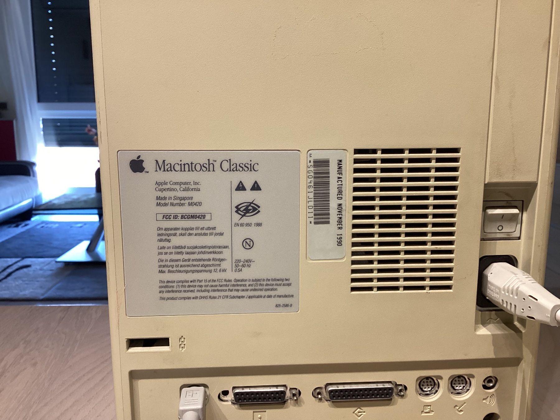 Apple PCs: Mac Classic – Defekt aus Lausanne 26 von jea_xx8m