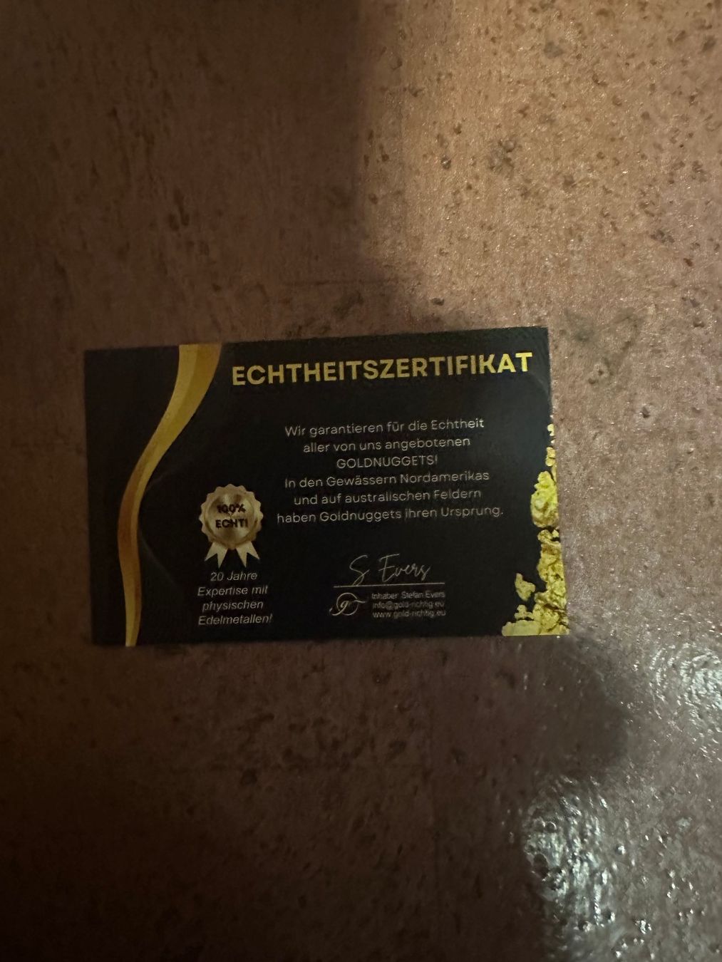 Metalli preziosi: Goldnugget aus Australien 7mm – Nuovo (secondo la descrizione) da rafz venduto da Ttt0071 2