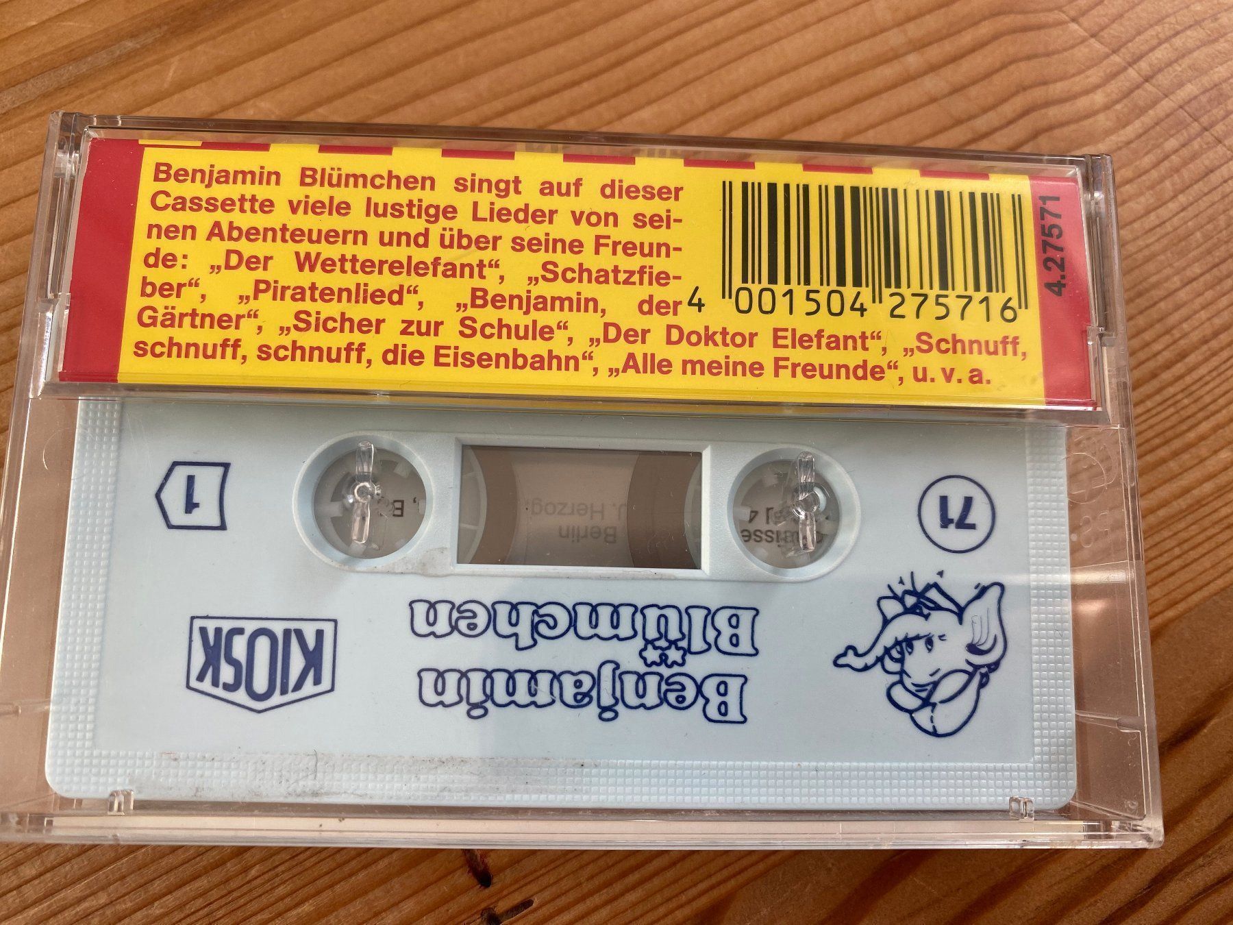 Musicassette: Kassette – Benjamin Blumchen (71) – Usato da St.Gallen venduto da kingsamas 2