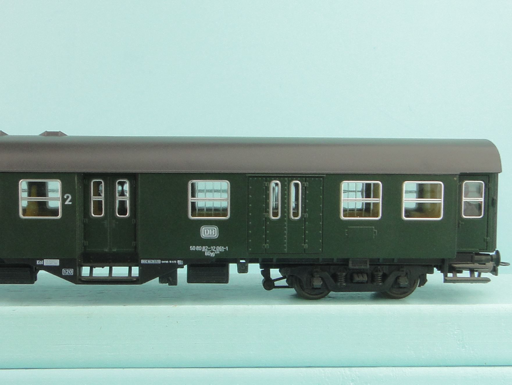 Roco Modellini di ferrovie: Roco 4253 Umbauwagen 2Kl./Gepäck – Usato da Bülach venduto da cann11 2