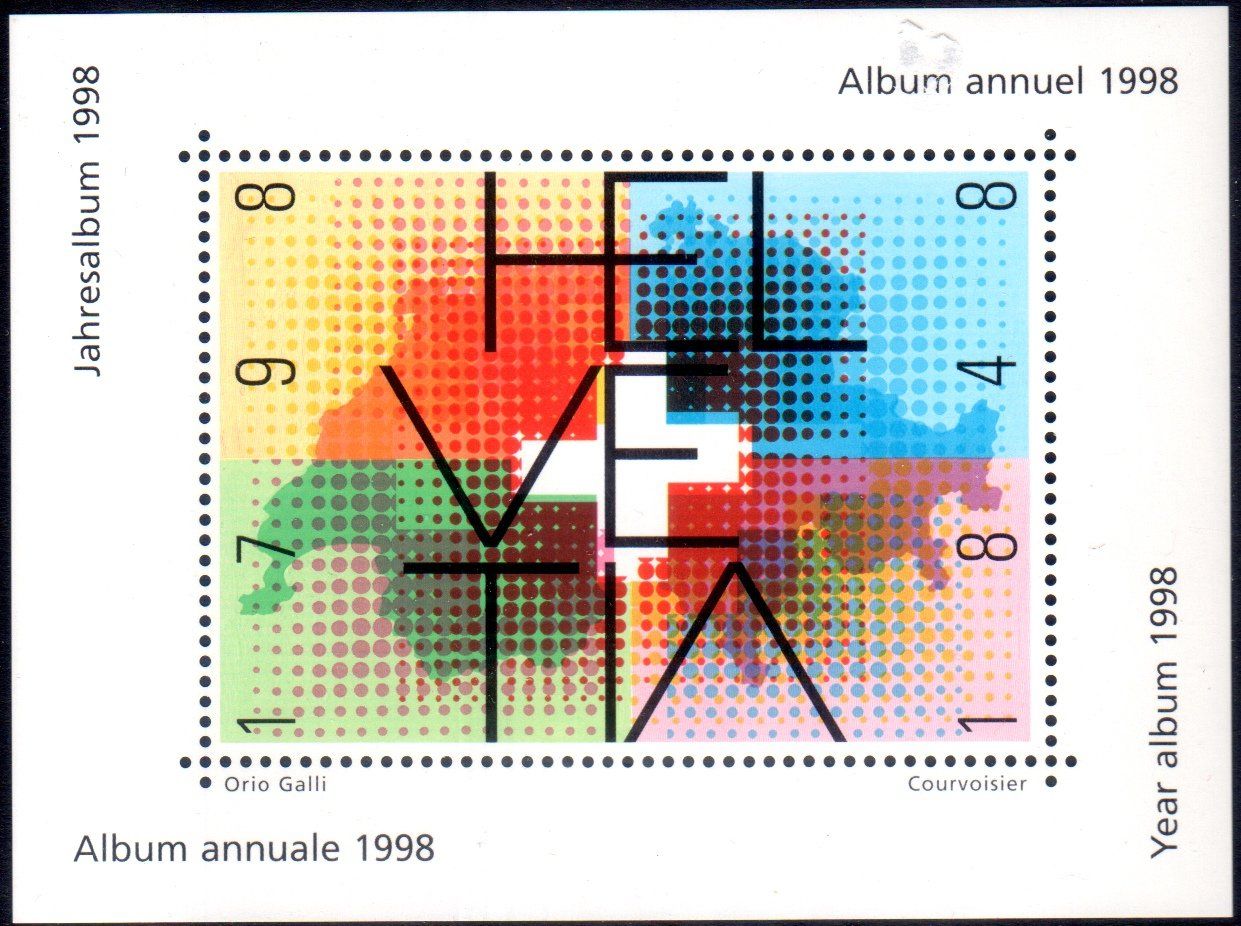 Vignette autostradali: 1998 JAHRESVIGNETTE ** - BL355 – Usato da Losone venduto da EM2019