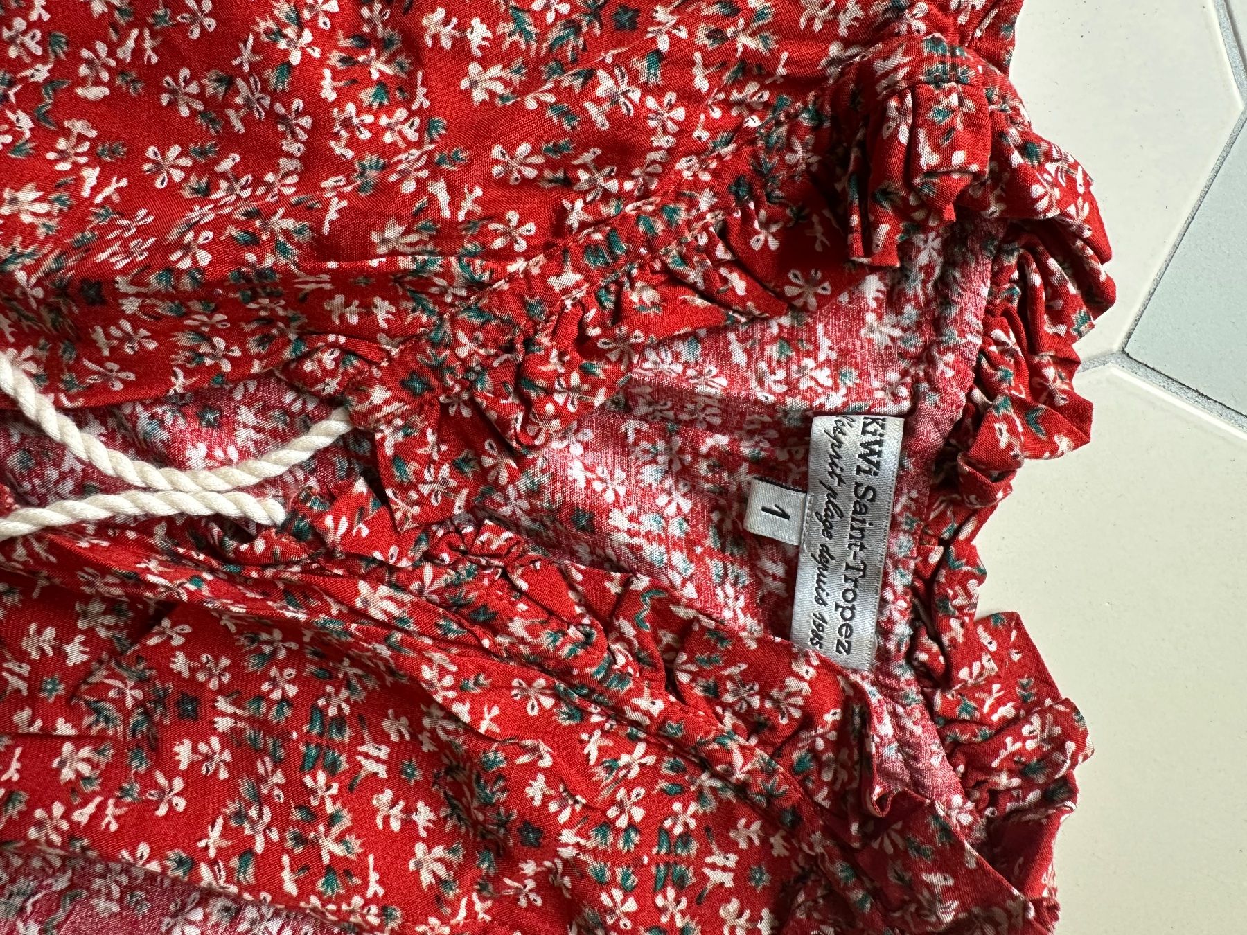 Vestiti: Maxi Kleid Rot – Usato da Zürich venduto da aow_8p7m 2