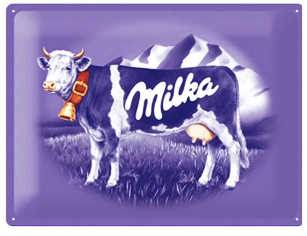 Ecriteaux: Blechschild - Milka – Neuf avec emballage d'origine à Ennetbürgen par open24shop
