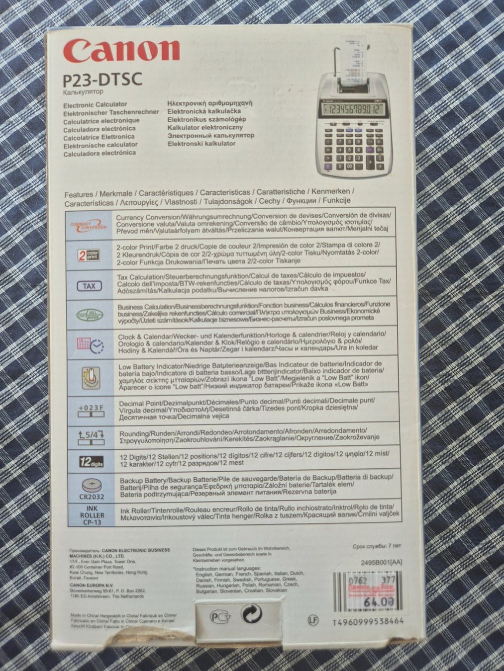 Canon Calculatrices: Mini Desktop Printing Calculator – Neuf avec emballage d'origine à Obernau par dar_h59j 1
