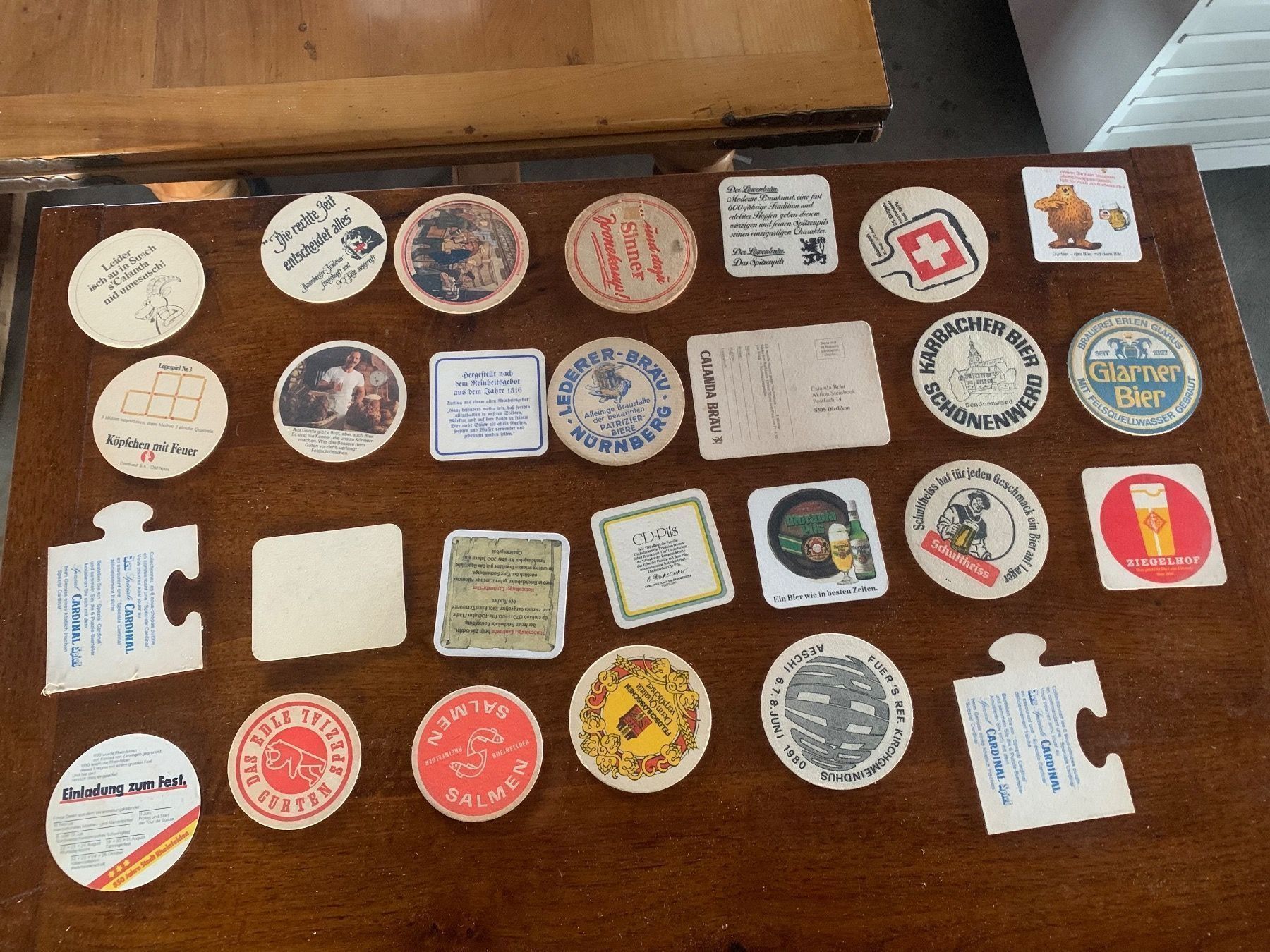 Sottobicchieri: Antike Bierdeckel Konvult – Usato da Starrkirch-Wil venduto da charlywatson 1