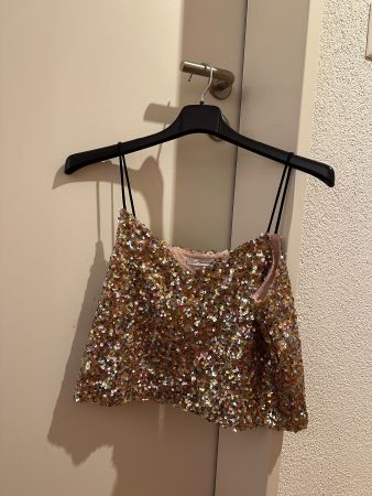 Top - Pailetten - M