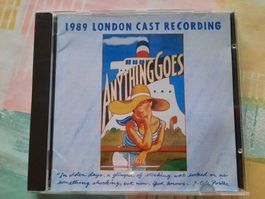 CD Anything Goes - 1989 London cast recording
