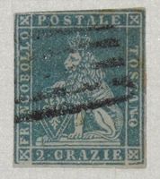 Briefmarke Italien / Toskana