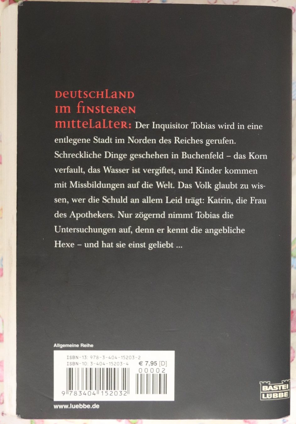 Libri: Der Inquisitor von Wolfgang Hohlbein – Usato da Glattfelden venduto da Vrenely 1