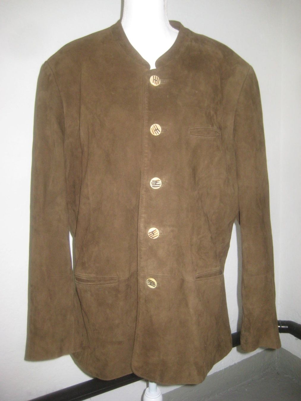 Vestes: HERREN    JACKE  AUS    ZIEGE   LEDER – Neuf (Voir description) à Uster par flocke1