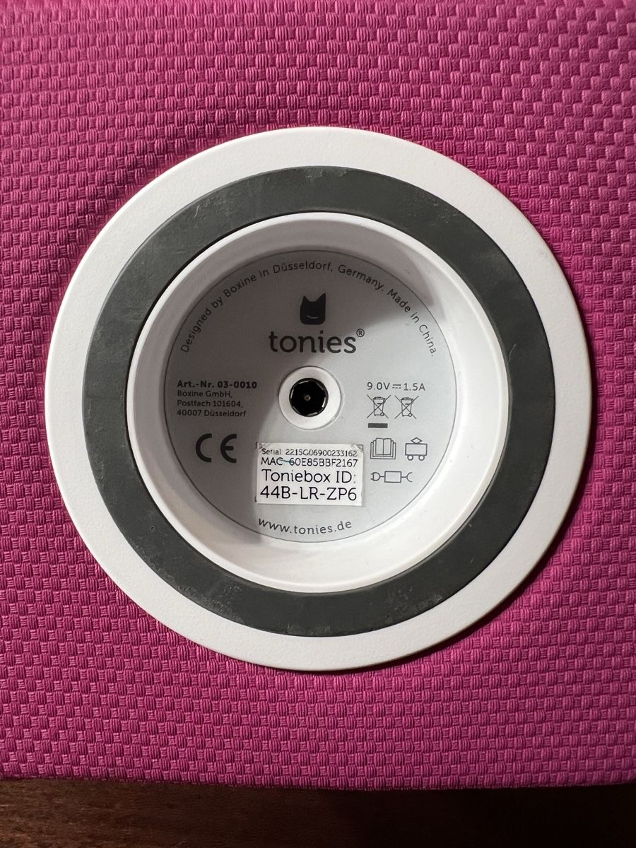 Tonies Giocattoli: Toniebox in Pink  – Usato da Buttikon SZ venduto da C_Baer 1