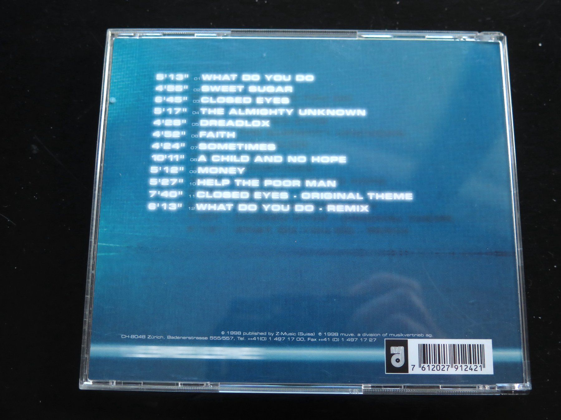 CD: (p) CD LEME: What do you do? 1998 CH – Usato da Bern venduto da Balzamico 2