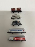Konvolut an Spur N SBB Güterwagen, Roco….. alle Bespielt