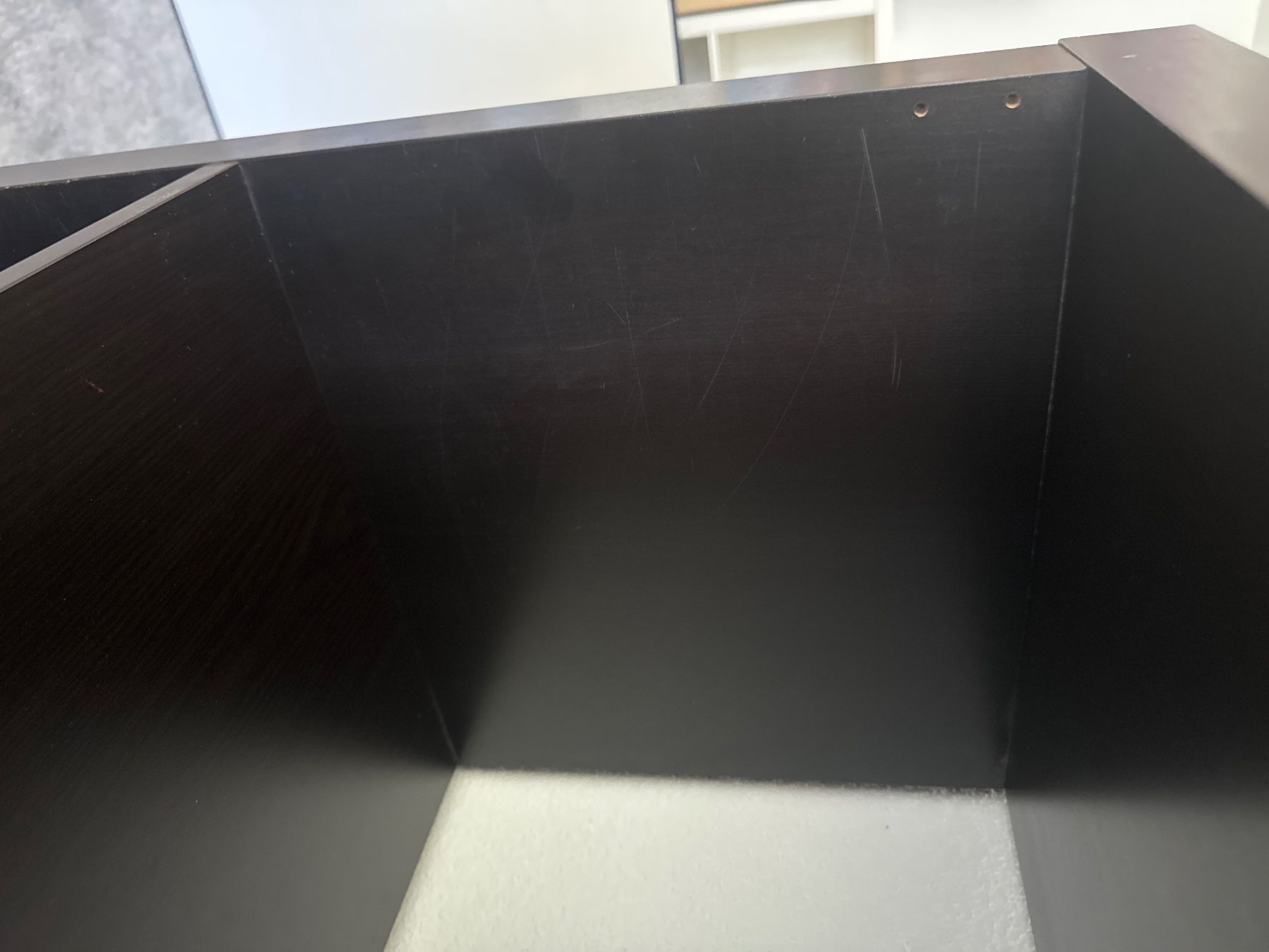 Ikea Scaffali: Schwarzes Kallax Regal mit 8 Fächern 4x2 - altes Modell – Usato da Vilters venduto da tha-tha 9