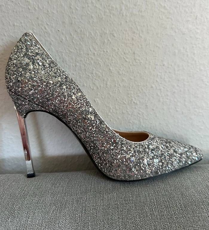 Damenschuhe: Elegante Damenschuhe mit Glitzer – Gebraucht aus Luzern von claiudiu 1