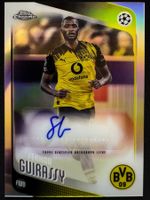Topps Chrome Serhou Guirassy Auto Borussia Dortmund