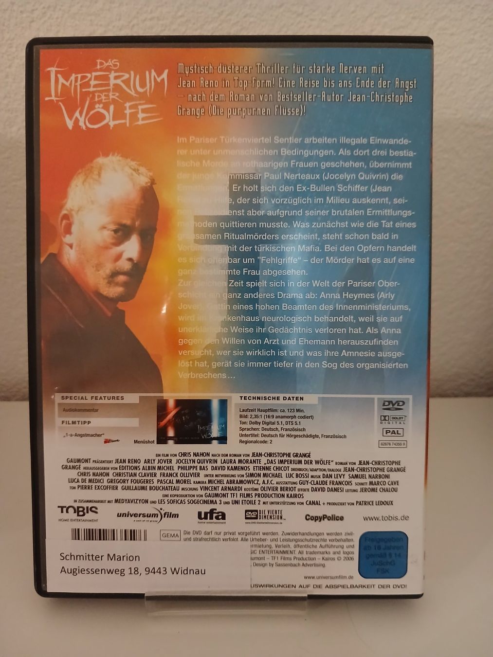 Alle DVDs: Das Imperium der Wölfe – Gebraucht aus St. Margrethen SG von SamusAran 1