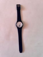 Uhr Quartz, Swiss, dunkelblau,  neuwertig Kunststoff