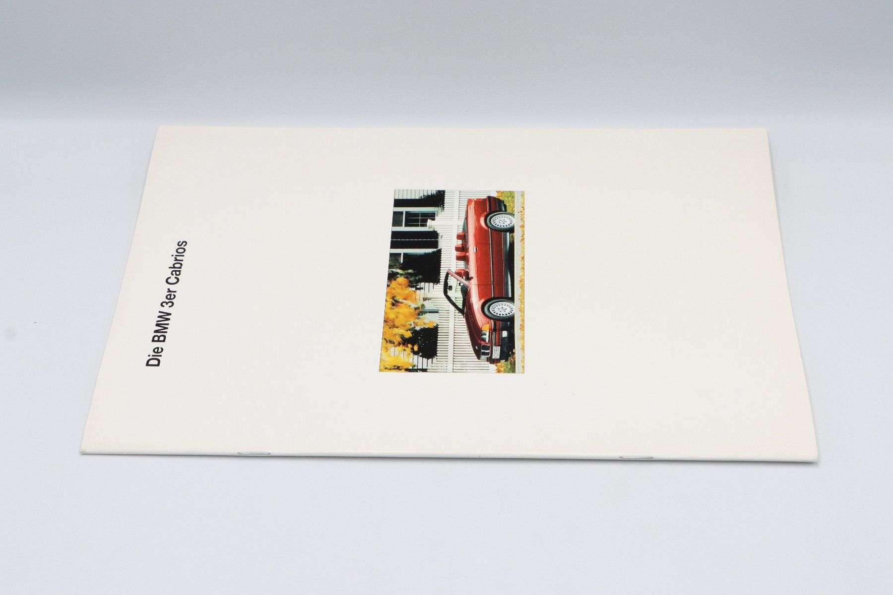 BMW Dokumente: BMW 3er Cabrios 1993 Prospekt – Gebraucht aus Bühl b.Aarberg von Collectorpassions 9