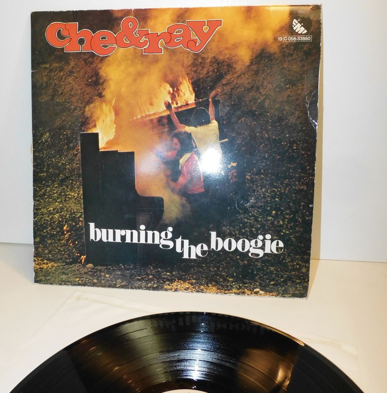 Dischi in vinile: LP -  1976 Che & Ray Burning the boogie - Schallplatte    LP – Usato da Sursee venduto da 76 4