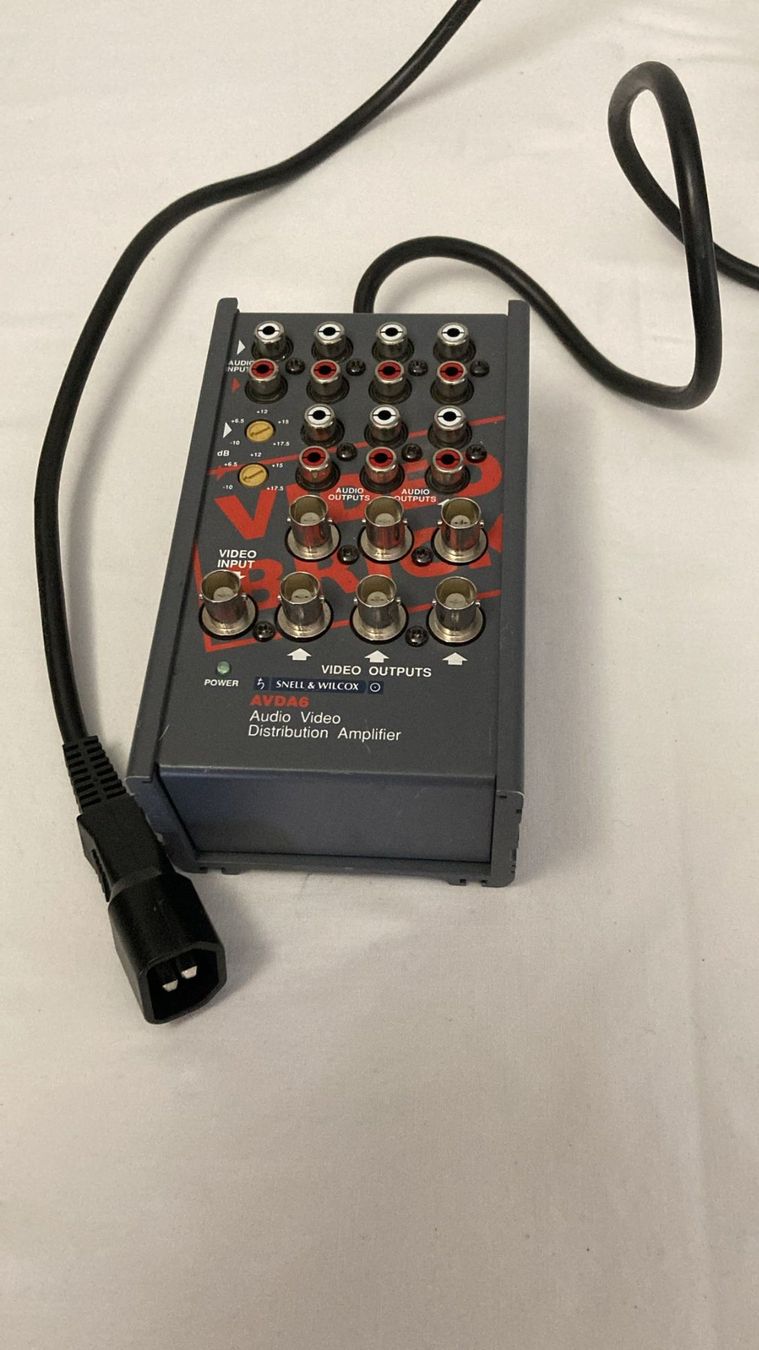 Amplificatori: Snell & Wilcox AVDA6 Audio Video Distribution Amplifier – Usato da Dietikon venduto da Rima57 2