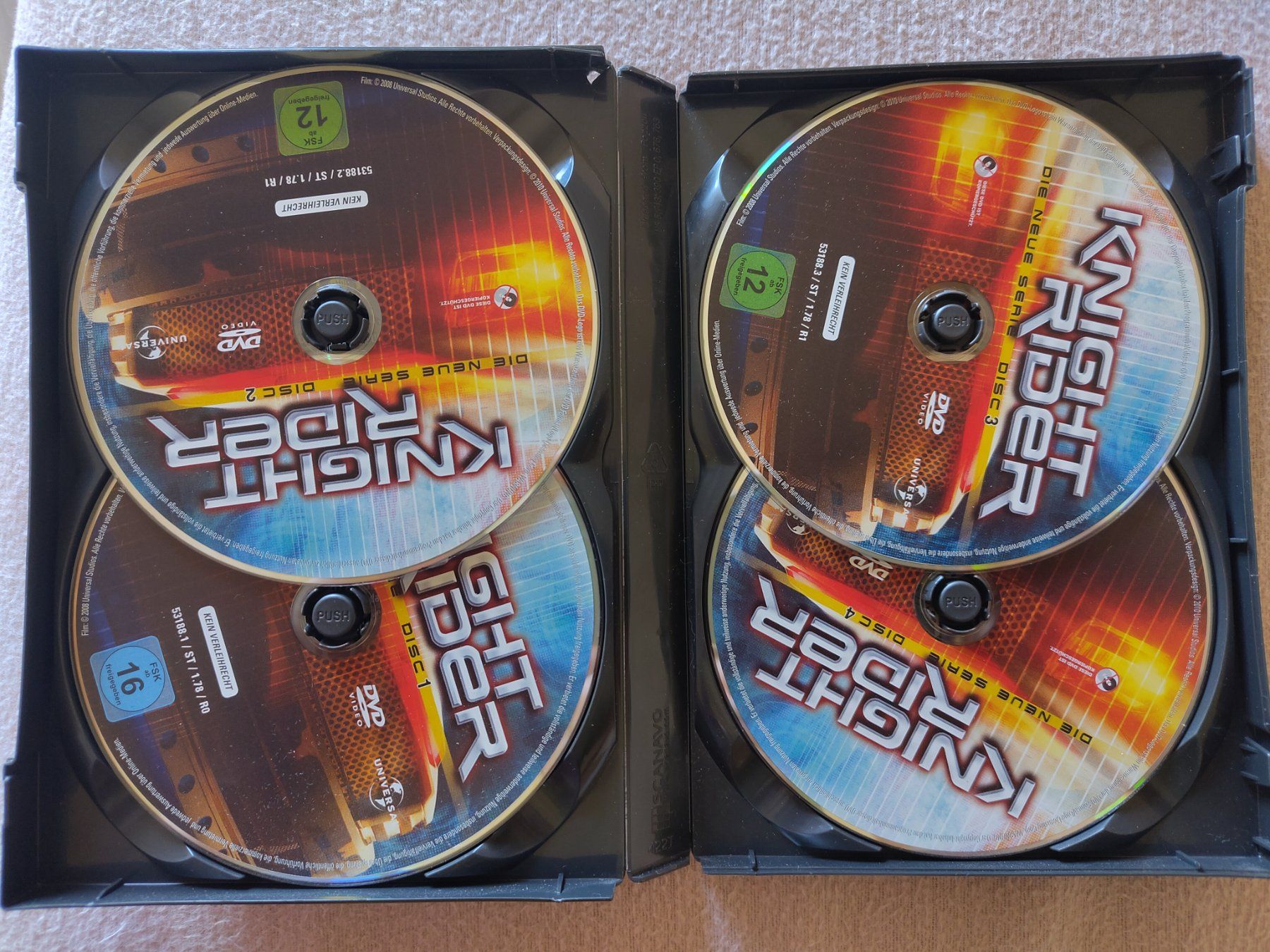 Tutti i DVDs: Knight Rider Die neue Serie – Usato da Teuffenthal BE venduto da ganzguet 2
