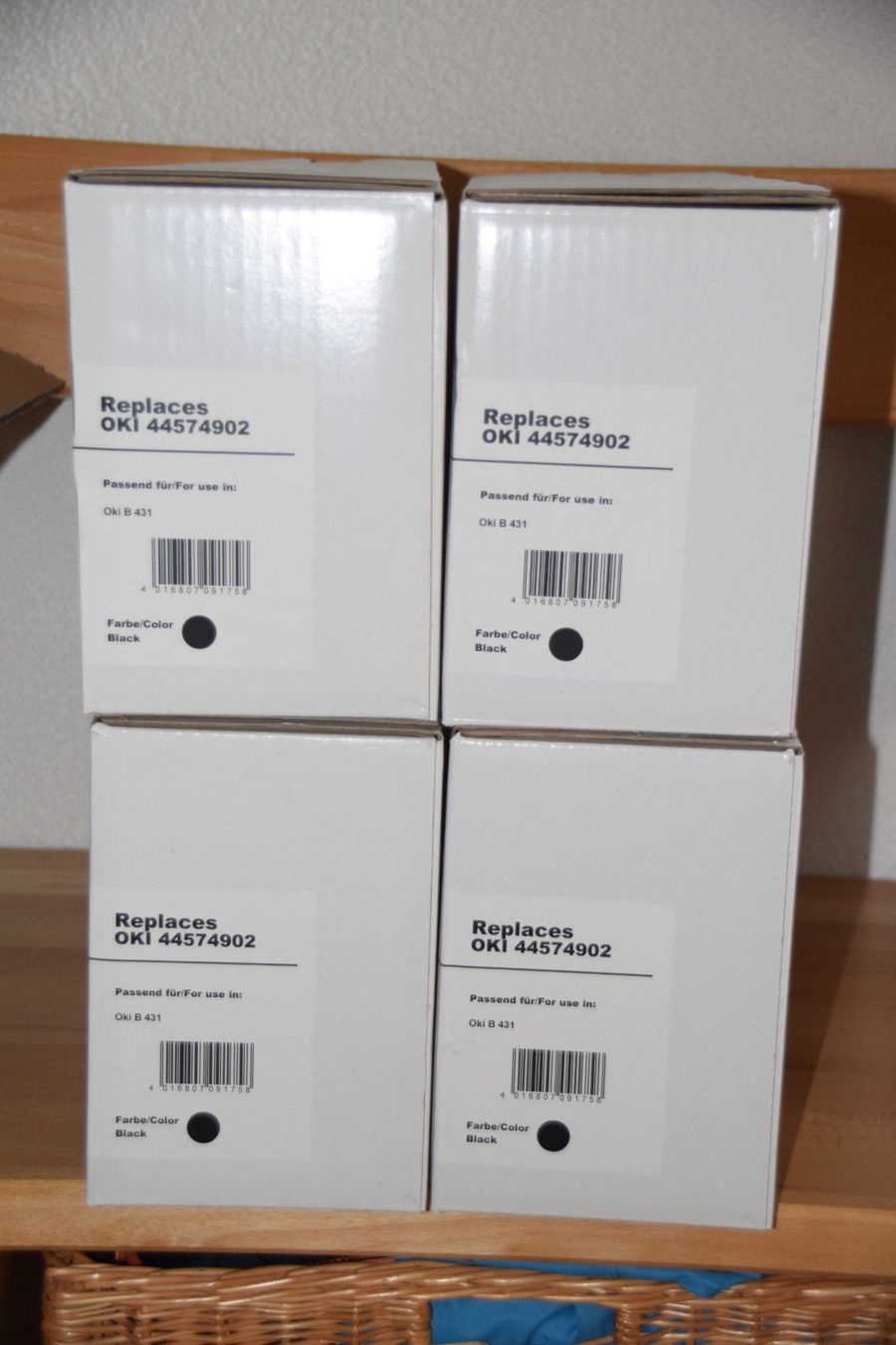 Oki Cartucce per stampanti & toner: OKI Toner44574902 Schwarz  Oki B431 – Nuovo e nell'imballaggio originale da Rüti ZH venduto da Mei996 1