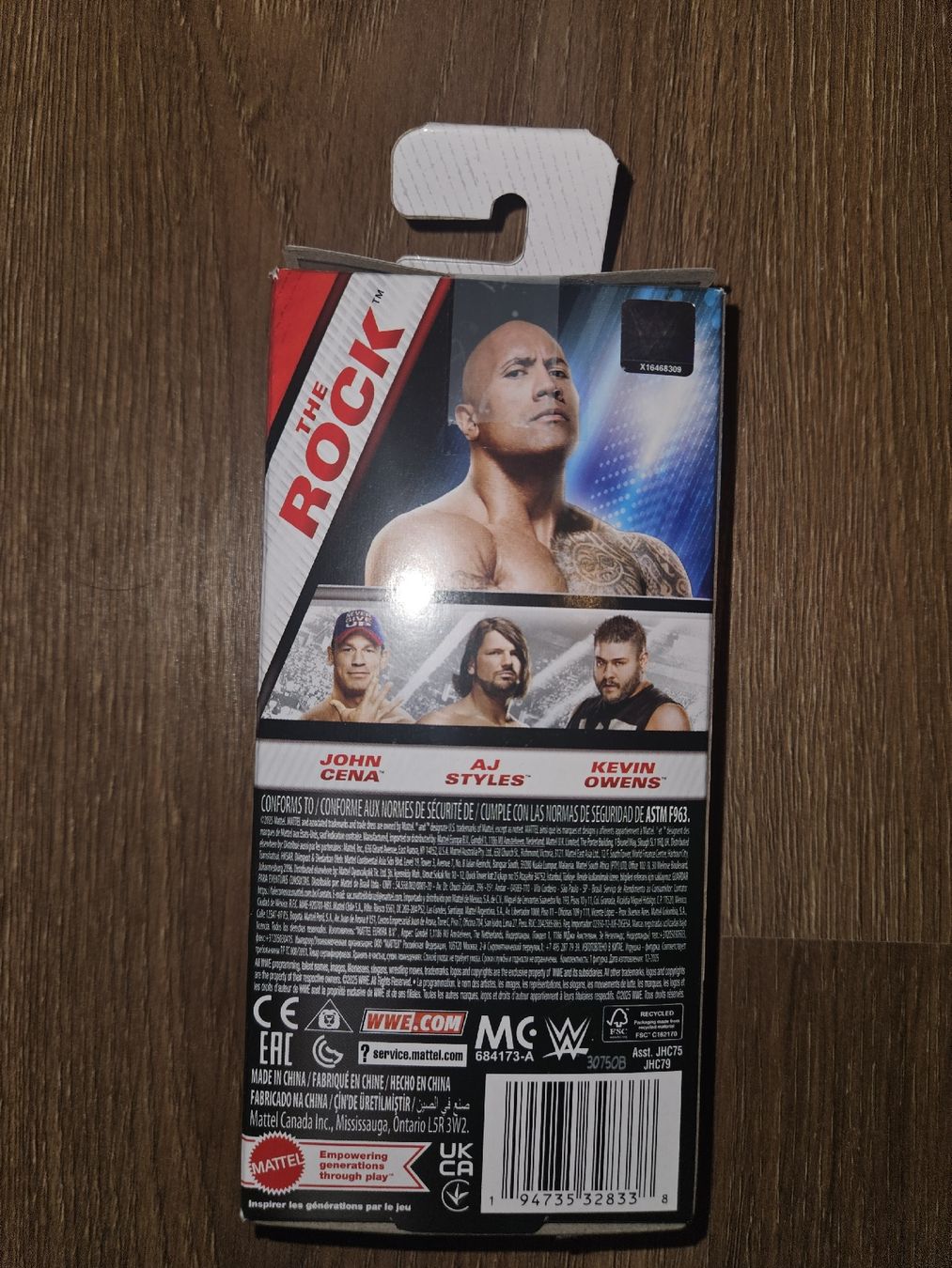 WWE Figuren: Figurine WWE "The Rock" Mattel – Neu und originalverpackt aus Delemont von ricky9420 1