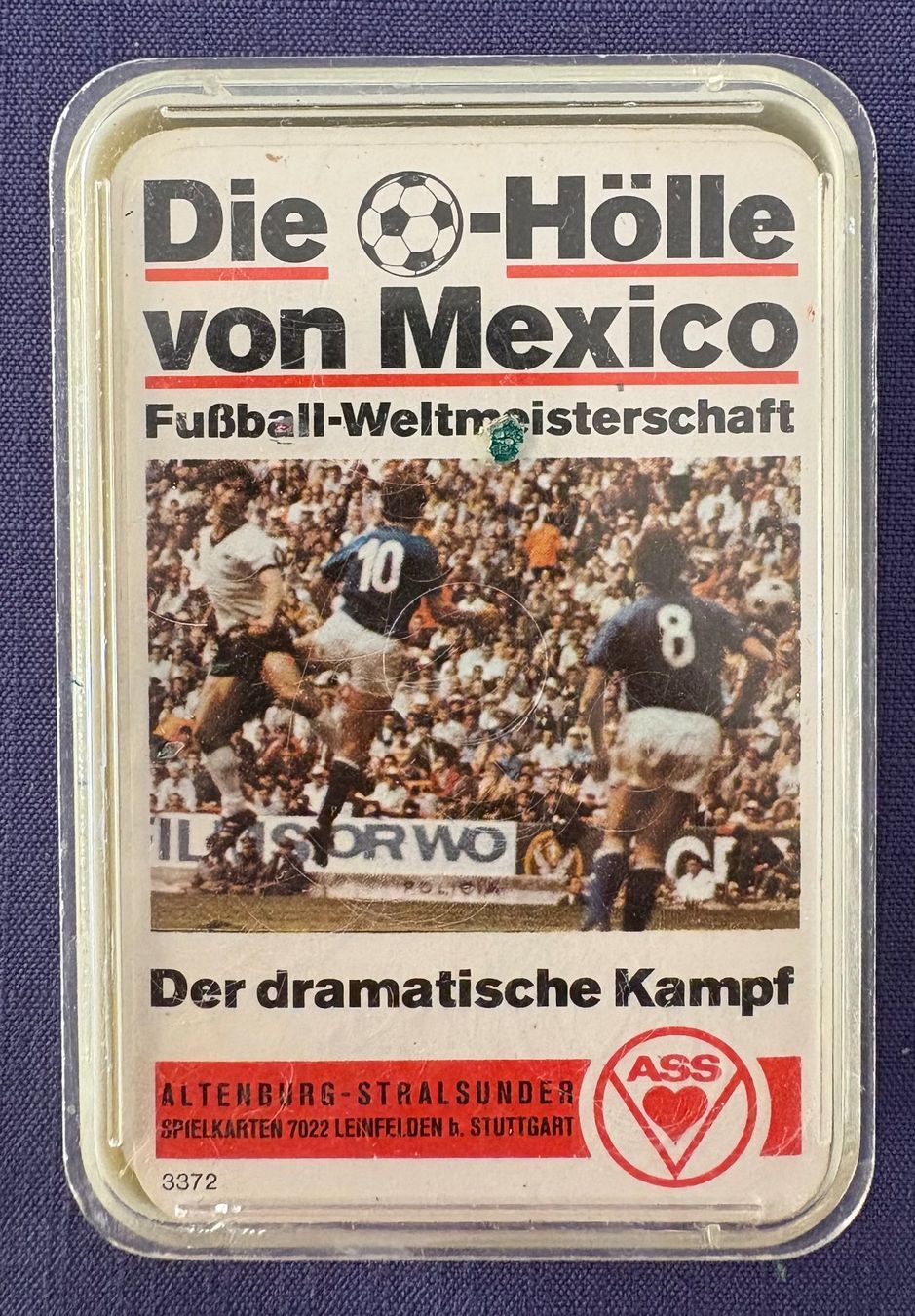 Giochi: QUARTETT FUSSBALL WELTMEISTERSCHAFT MEXICO – Usato da Ostermundigen venduto da wini63
