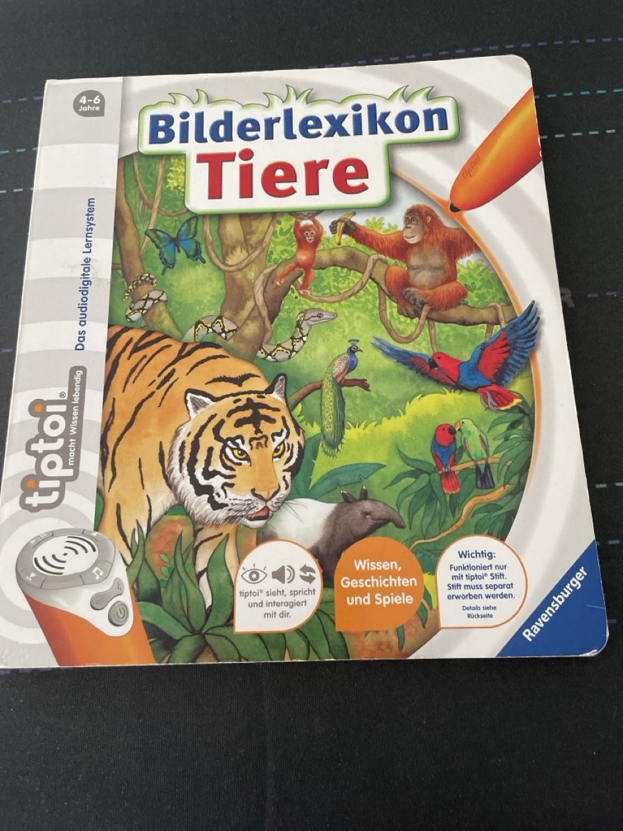 Tiptoi Giochi: Tiptoi Bilderlexikon Tiere – Nuovo (secondo la descrizione) da Illnau venduto da cla_jqf8