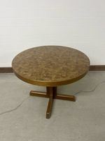 Runder Esstisch, Holztisch, Küchentisch, Vintage Tisch,70er