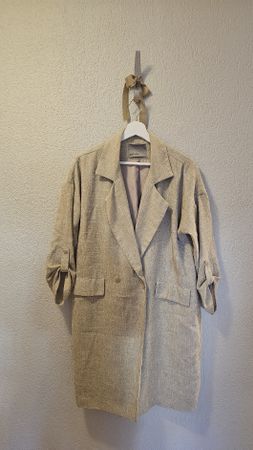 🥼Legerer Long Blazer von Vero Moda in Gr.40 Beige/Rose🥼